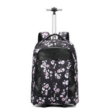 Zaino unisex Celestria Casual SLX8021-6-BLACK FLOWER Aoking