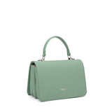 Borsa a mano da donna 100% pelle vegana PU 722-3PT-JADE GREEN Diana&co