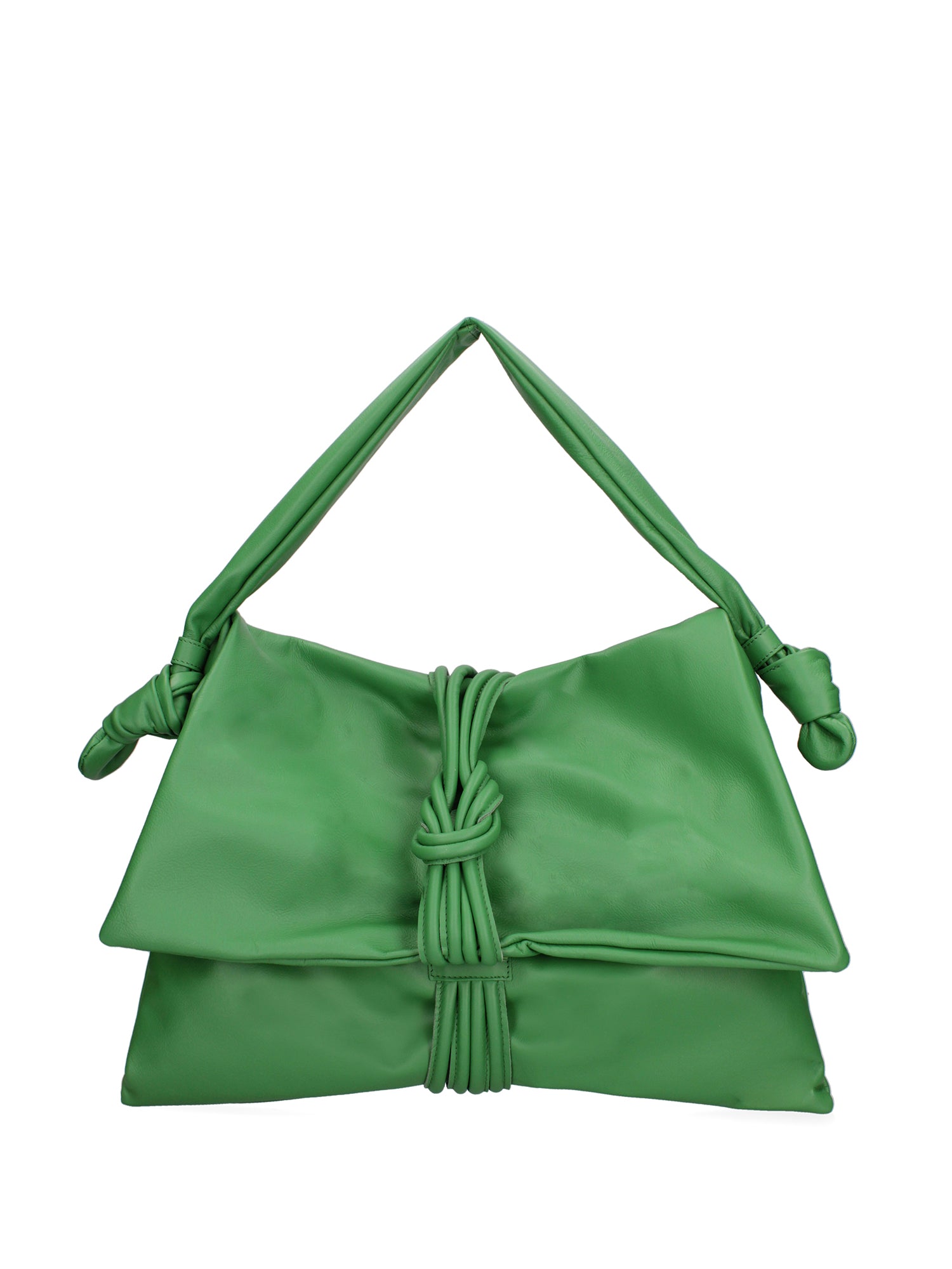 Borsa a spalla da donna Vera pelle 07171-S47 VERDE MELA Viola Castellani