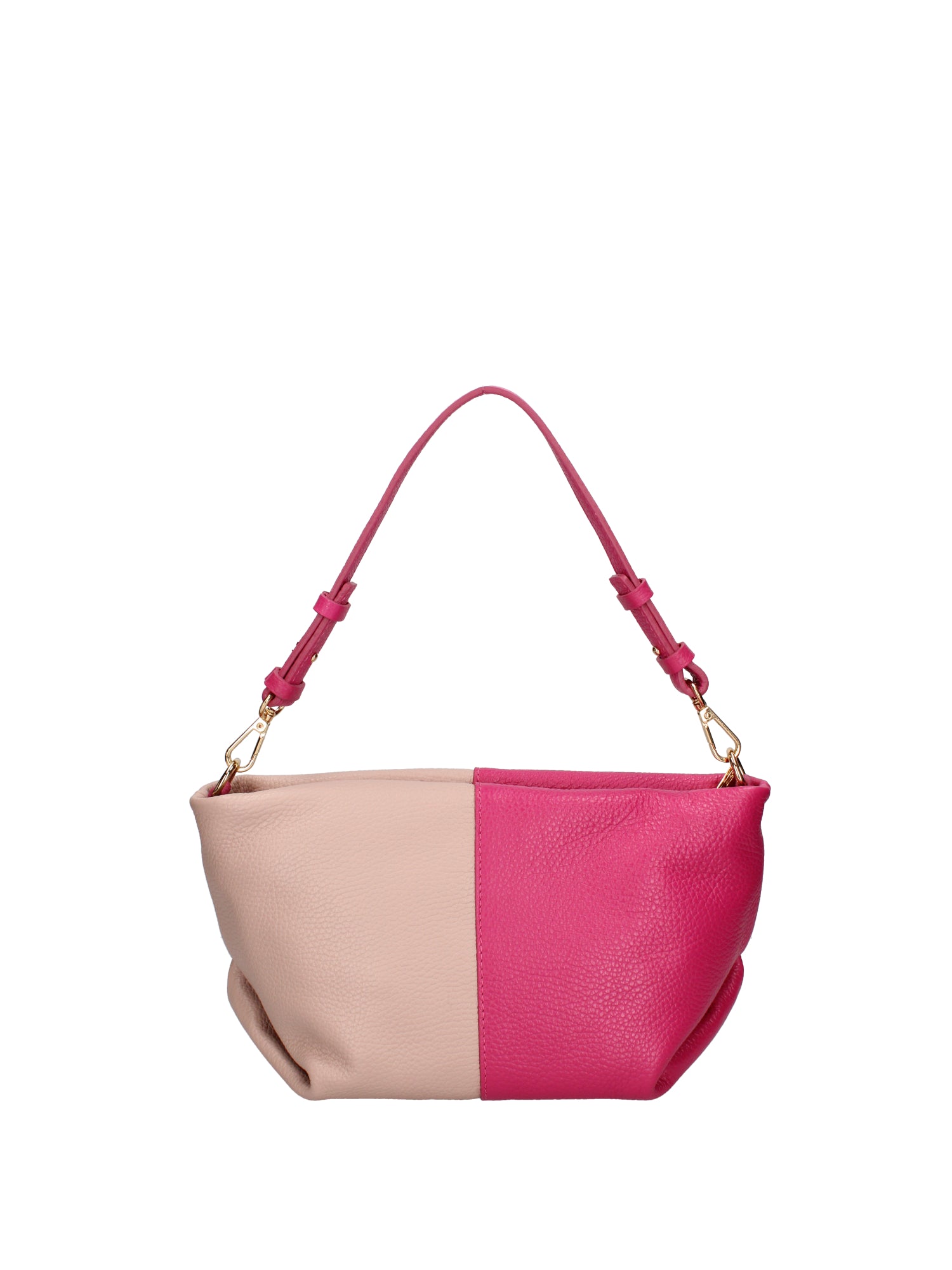 Borsa a spalla da donna Vera pelle 07165-D02 FUXIA+D68 CIPRIA Roberta Rossi