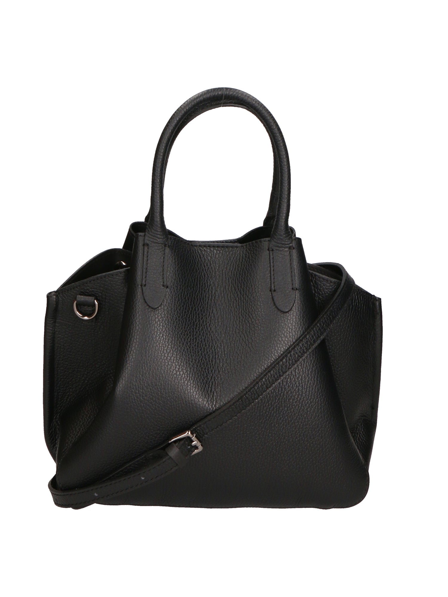 Vincenza Borsa a mano da donna Vera pelle 06898-D28 NERO Gave Lux