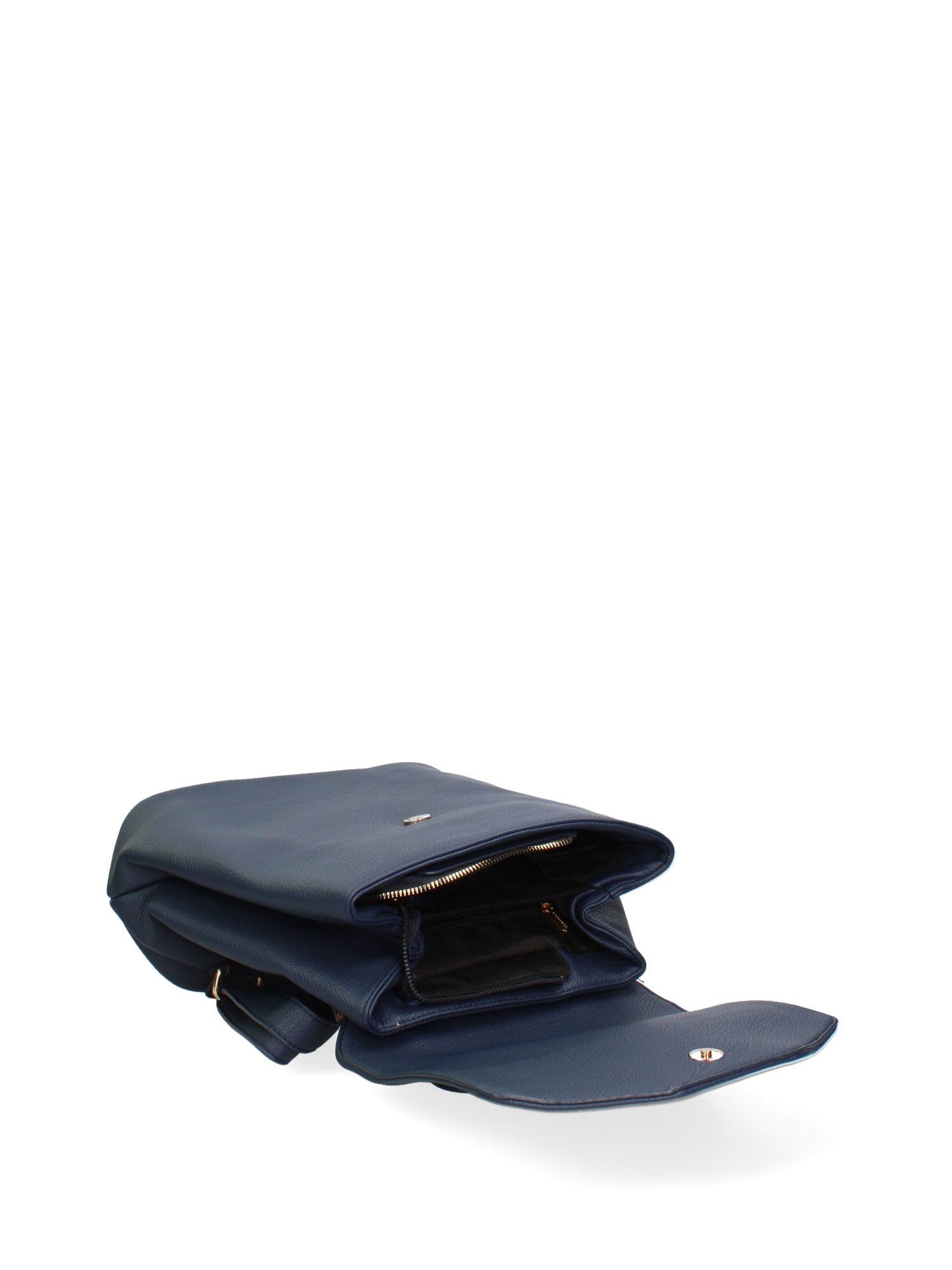 Zaino da donna in ecopelle Casual 640-2-NAVY BLUE Diana&co
