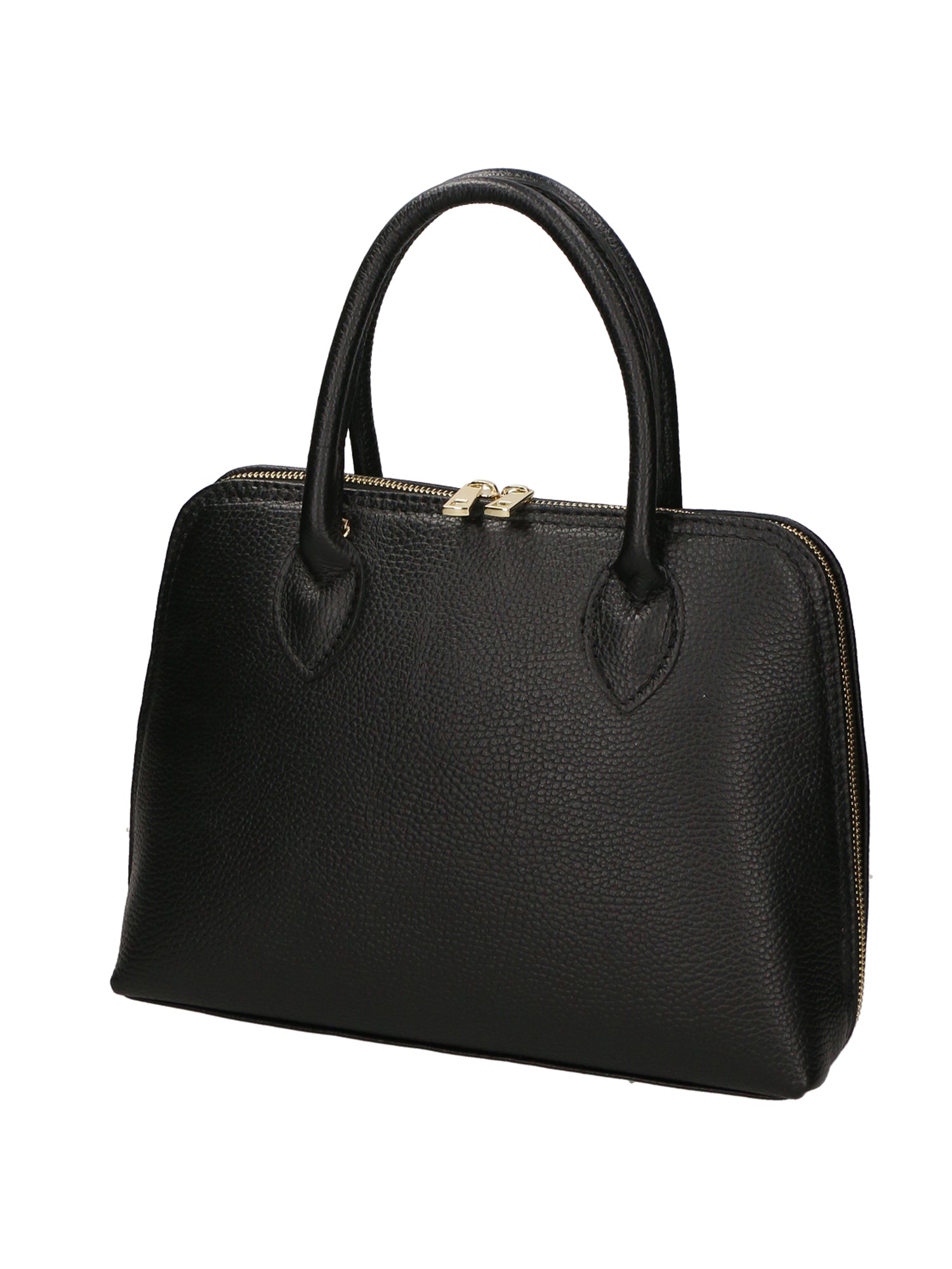 Kloe Borsa a mano da donna 100% pelle 3349-NERO Gave Lux