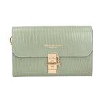 Hope Borsa a mano da donna Made in Italy Vera pelle 734-LU96 MENTA Viola Castellani