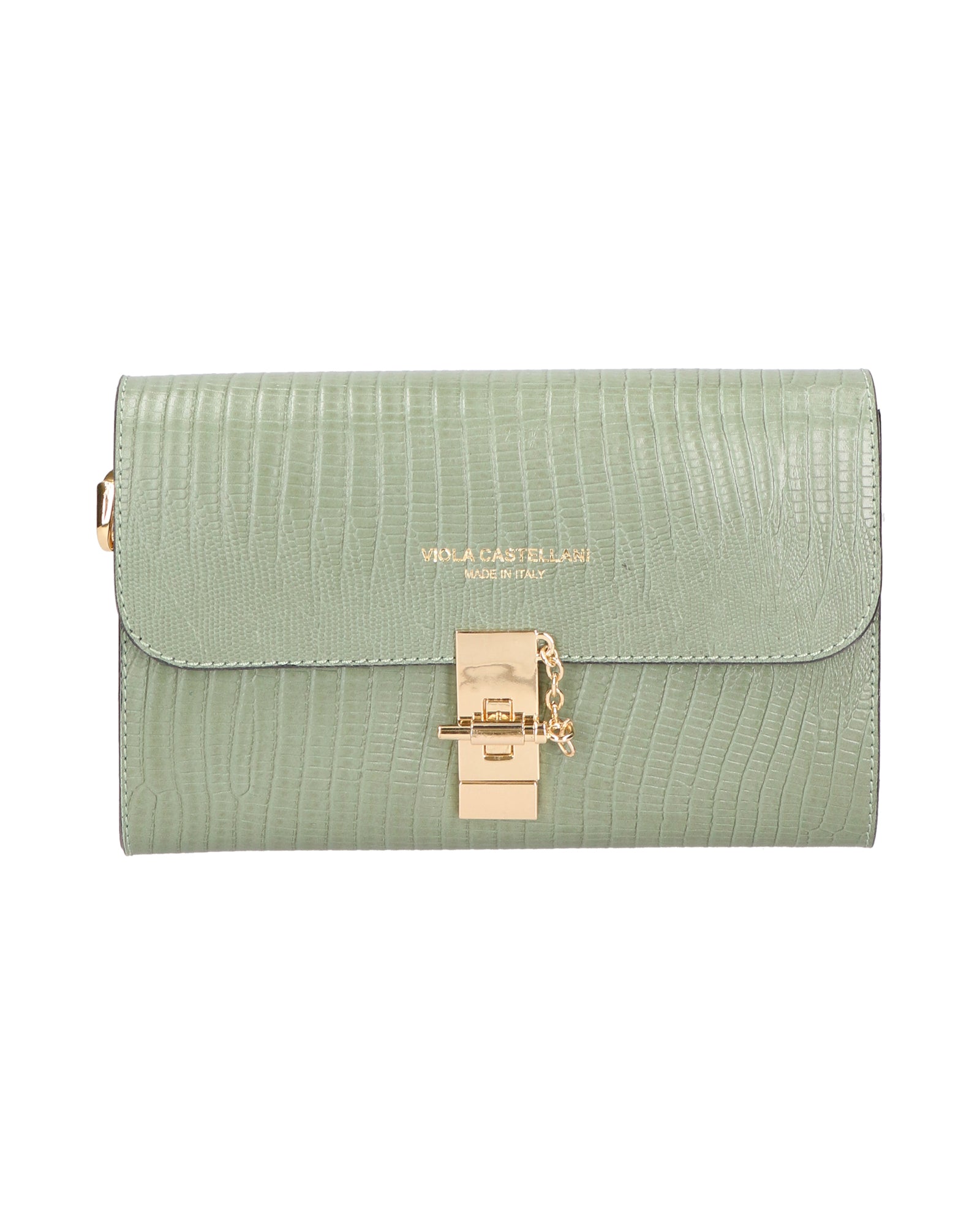 Hope Borsa a mano da donna Made in Italy Vera pelle 734-LU96 MENTA Viola Castellani