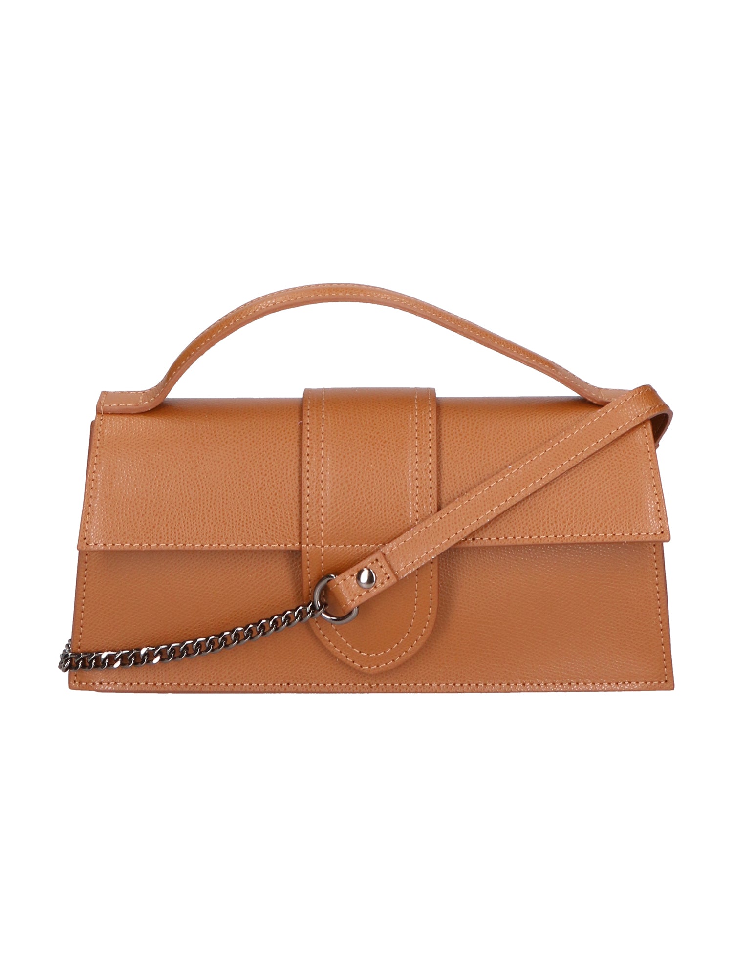 Liliana Borsa a mano da donna Vera pelle 06516-COGNAC Gave Lux