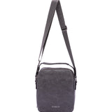 Borsa a tracolla uomo Ecopelle e poliestere BC1193-GRIGIO B Cavalli
