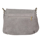 Emanuela Borsa a tracolla da donna Vera pelle 80057-018 GRIGIO MEDIO Gave Lux