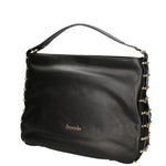 Erisia Chic Borsa a spalla da donna Vera pelle B17223-NERO Braccialini