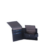 Portafoglio uomo in vera pelle Casual EC7602-56-BLU Enrico Coveri
