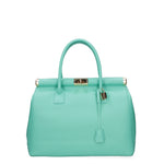 Aleria Borsa a mano da donna Vera pelle 8005-D30 SMERALDO Gave Lux