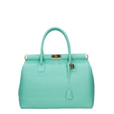 Aleria Borsa a mano da donna Vera pelle 8005-D30 SMERALDO Gave Lux