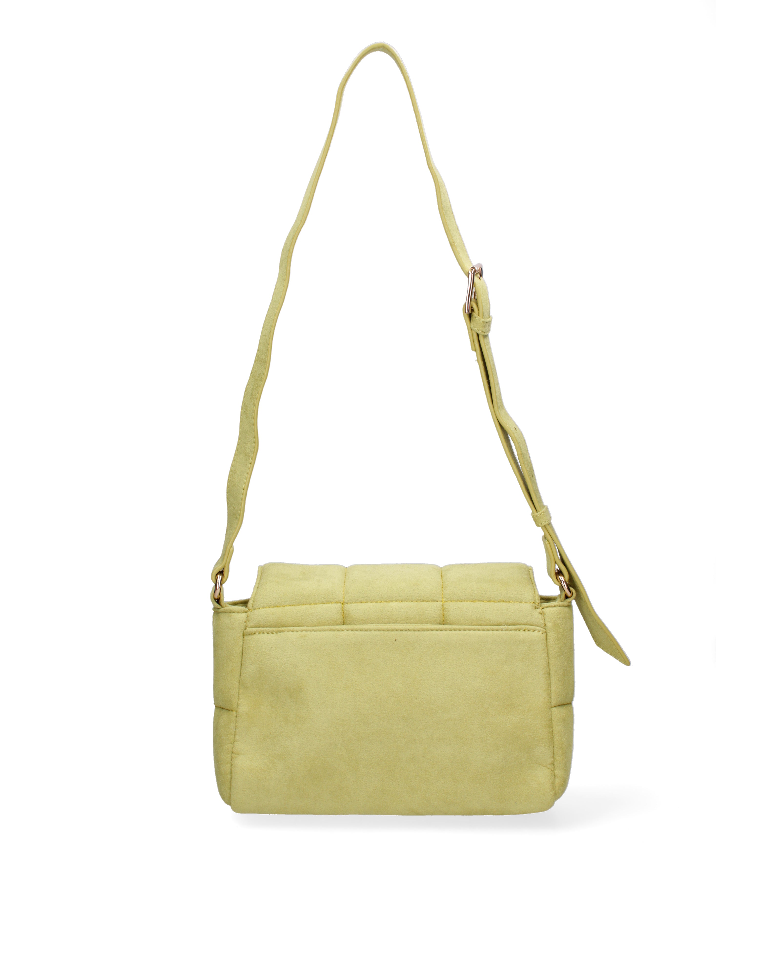 Borsa a spalla da donna Ecopelle DC3323-1-APPLE GREEN Diana&co