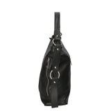 Emily Borsa a spalla da donna Vera pelle 80064-D28 NERO BLACK Gave Lux