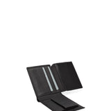 Portafoglio uomo in vera pelle Casual K35358P030-NERO Solo Soprani