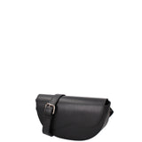 Marsupio da donna in vera pelle Made in Italy 07218-D28 NERO Roberta Rossi