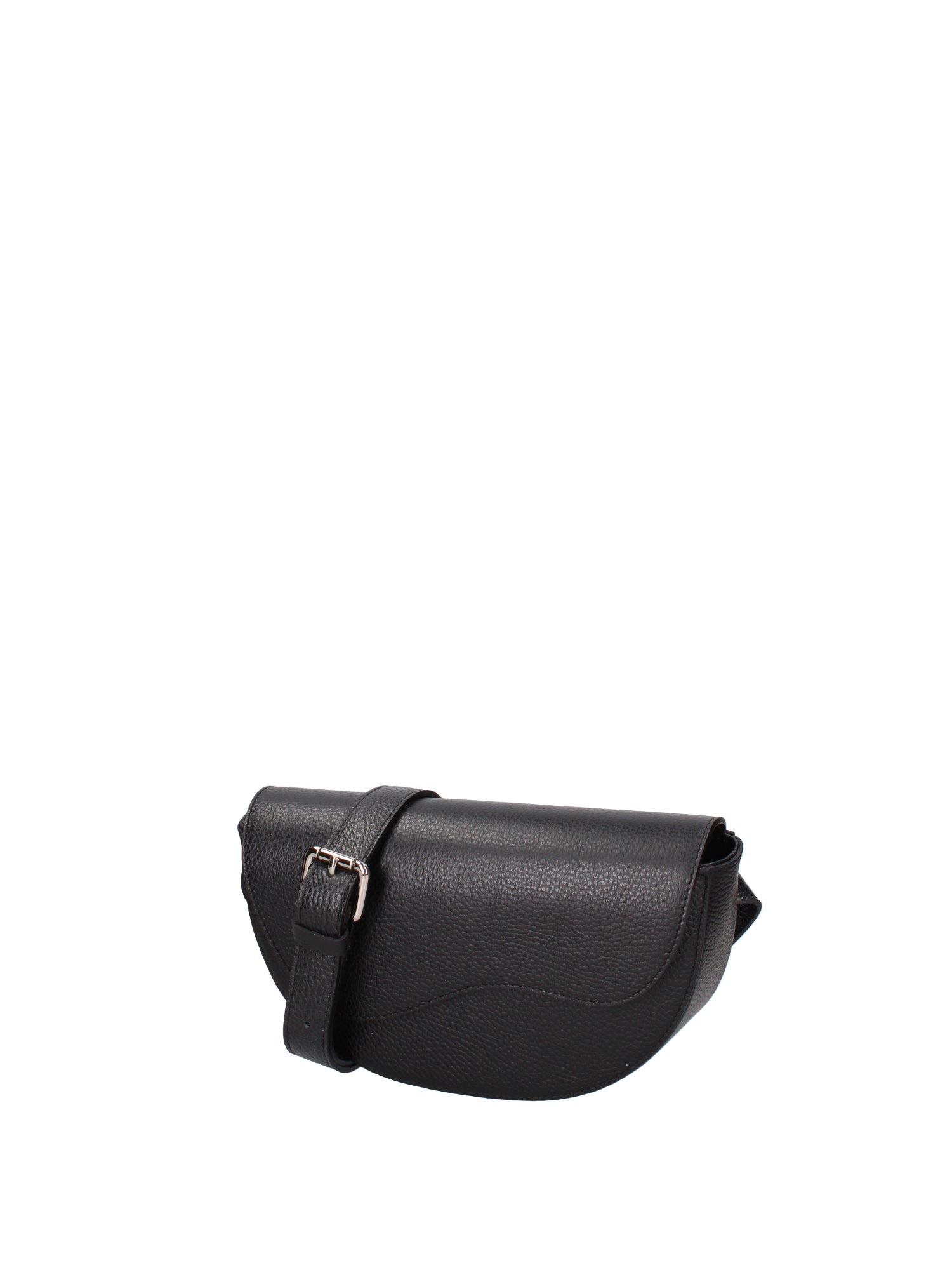 Marsupio da donna in vera pelle Made in Italy 07218-D28 NERO Roberta Rossi