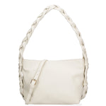 Isara Borsa a spalla da donna Vera pelle 07170-S37 LATTE Gave Lux