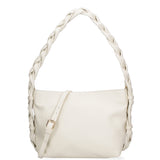 Isara Borsa a spalla da donna Vera pelle 07170-S37 LATTE Gave Lux