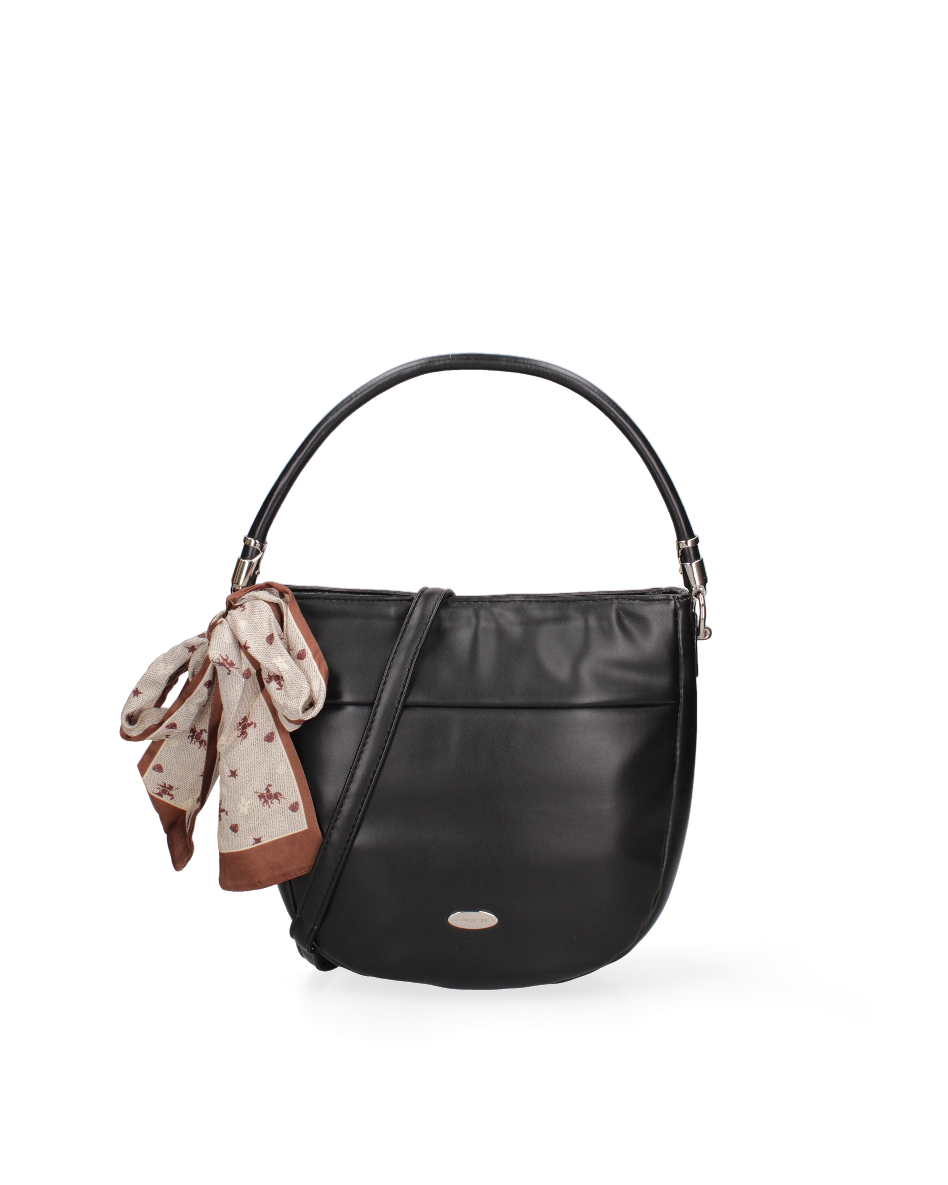 Borsa a mano da donna Ecopelle vegana CM6486-BLACK David Jones