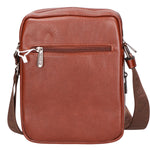 Borsa a tracolla uomo in pelle PU Casual PCL3081-COFFEE Northampton Polo Club