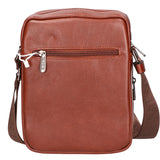 Borsa a tracolla uomo in pelle PU Casual PCL3081-COFFEE Northampton Polo Club
