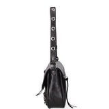 Borsa a spalla da donna Vera pelle 07234-L022 NERO Roberta Rossi