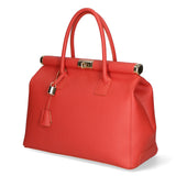 Aleria Borsa a mano da donna Vera pelle 8005-D35 PAPAYA Gave Lux
