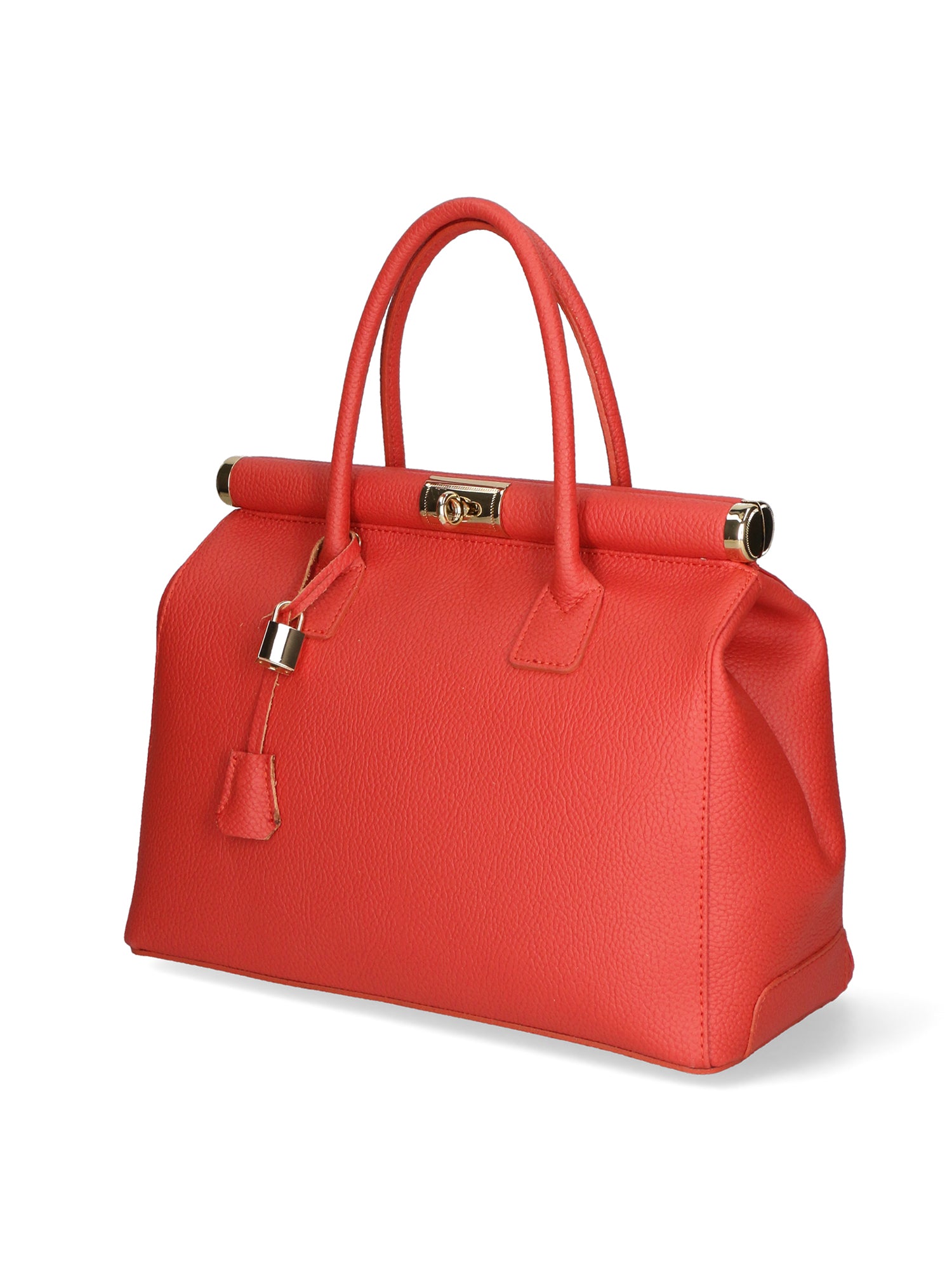 Aleria Borsa a mano da donna Vera pelle 8005-D35 PAPAYA Gave Lux