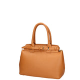 Borsa a mano da donna Vera Pelle 07146-D44 CUOIO Viola Castellani