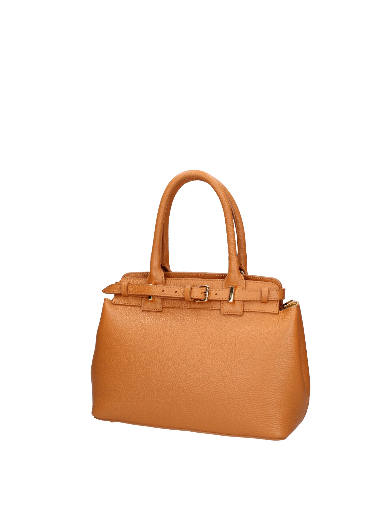 Borsa a mano da donna Vera Pelle 07146-D44 CUOIO Viola Castellani