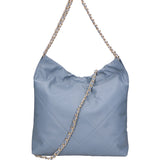 Violante Borsa a spalla donna Vera pelle 06897-S41 CELESTE SCURO Gave Lux