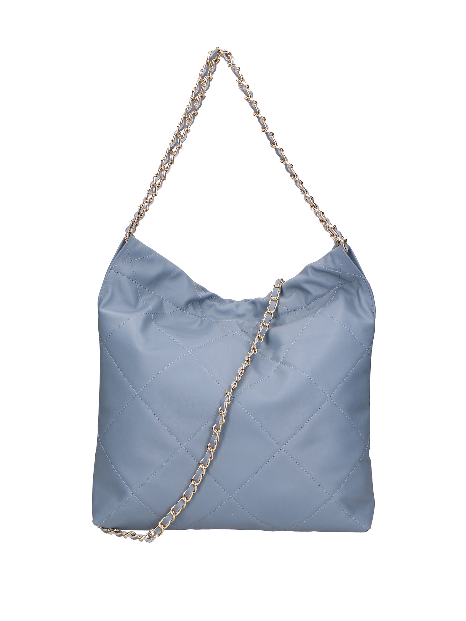 Violante Borsa a spalla donna Vera pelle 06897-S41 CELESTE SCURO Gave Lux