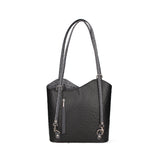 Chanel 3005-20 NERO 19 GRIGIO Zaino da donna in vera pelle Gave Lux