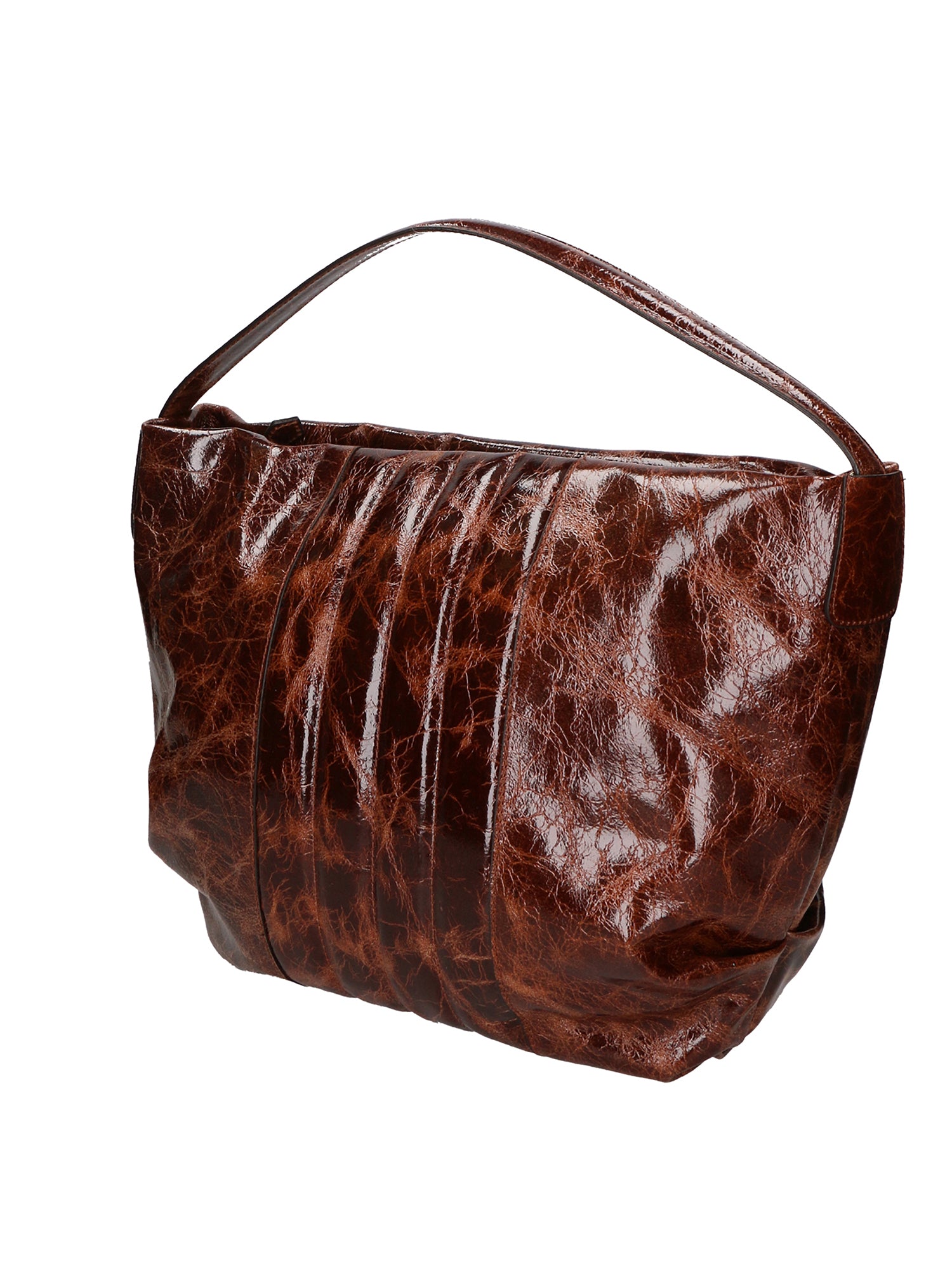Vanda Borsa a spalla da donna Vera pelle 06507-041 MARRONE Gave Lux