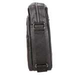 Borsa a tracolla uomo 100% pelle PU PCL3103-BLACK Northampton Polo Club