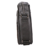 Borsa a tracolla uomo 100% pelle PU PCL3103-BLACK Northampton Polo Club