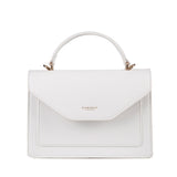 Borsa a mano da donna 100% pelle vegana PU 700-2PT-WHITE Diana&co