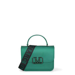 Borsa a tracolla da donna 100% Pvc FLAT-EAR 24-FOREST GREEN Marc Ellis