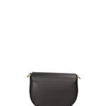 Borsa a tracolla da donna 100% pelle ruga JR-W-1017-BLACK-GOLD John Richmond
