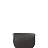 Borsa a tracolla da donna 100% pelle ruga JR-W-1017-BLACK-GOLD John Richmond