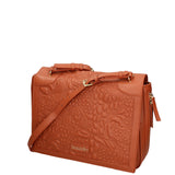 Idalia Elite Borsa a tracolla da donna 100% poliuretano B16891GR-MARRONE Braccialini