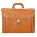 Nevio 7010-CUOIO COGNAC Borsa da lavoro uomo in pelle Gave Lux