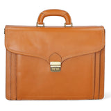Nevio 7010-CUOIO COGNAC Borsa da lavoro uomo in pelle Gave Lux