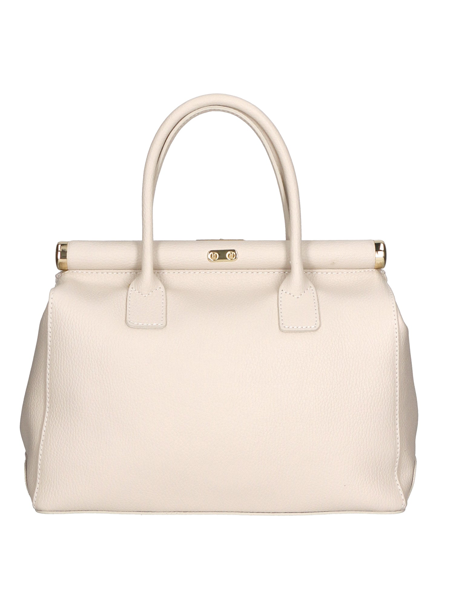 Aleria Borsa a mano da donna Vera pelle 8005-D37 LATTE Gave Lux