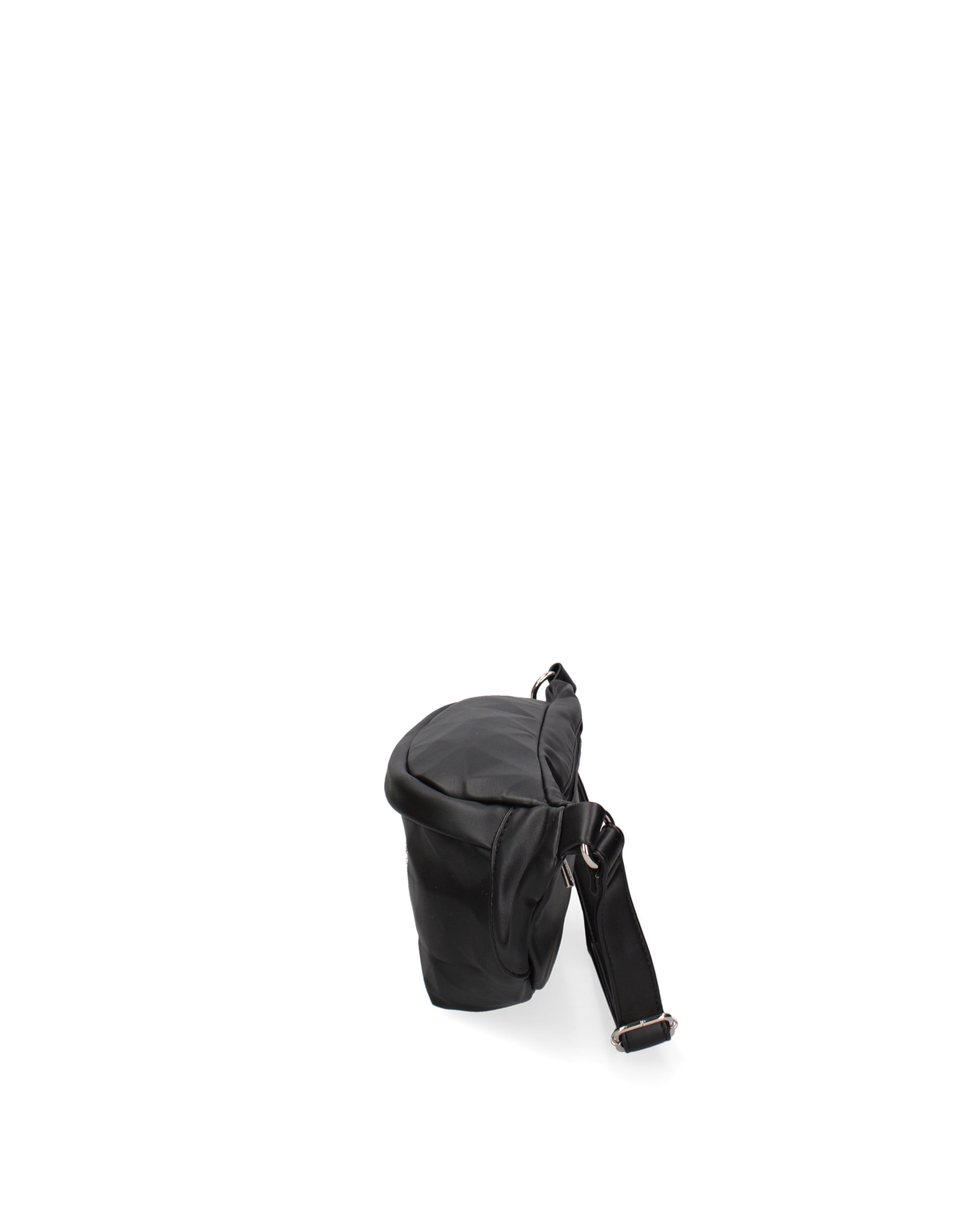 Marsupio da donna Ecopelle e Zip F6735-2-BLACK David Jones