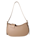 Borsa a spalla da donna 100% vera pelle 07213-L110 TAUPE Roberta Rossi