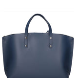 Lumena Borsa a mano da donna Vera pelle 2094-L318 BLU NAVY Gave Lux