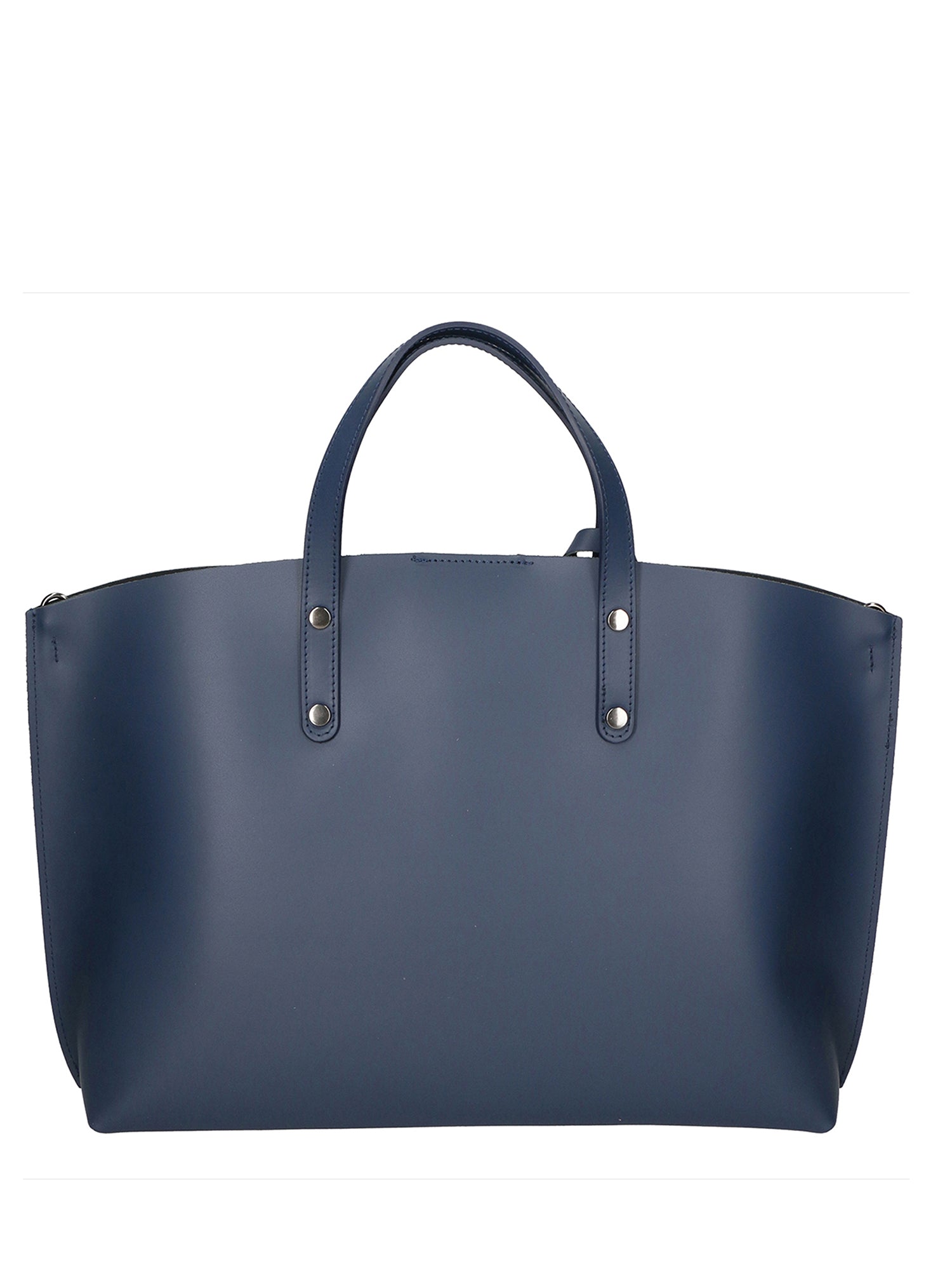 Lumena Borsa a mano da donna Vera pelle 2094-L318 BLU NAVY Gave Lux