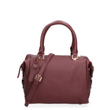 Borsa a mano da donna Ecopelle e Zip 631-1-BORDEAUX Diana&co